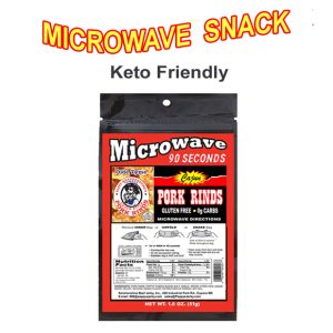 Microwave Pork Rinds - 2 oz Bag