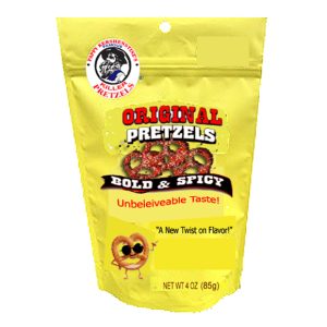 PAPPY'S "ORIGINAL" KILLER PRETZELS - 4 OZ BAG