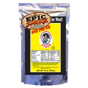 EPIC SMOKE - STEAK IN A BAG -1 LB ZIPLOCK BAG
