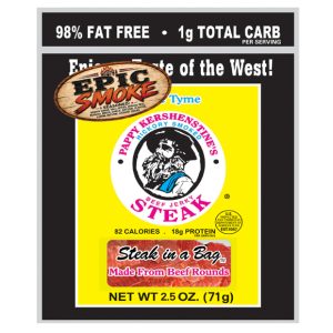 EPIC SMOKE - STEAK IN A BAG -2.5 OZ ZIPLOC BAG