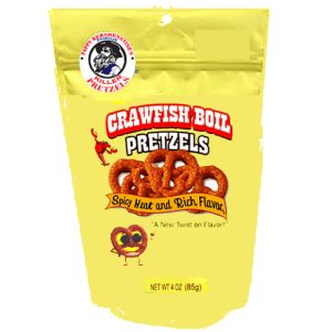 PAPPY'S "CRAWFISH BOIL" KILLER PRETZELS - 4 OZ BAG