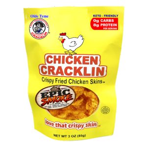 PAPPY’S CHICKEN CRACKLIN, "EPIC SMOKE" – 3 OZ. BAG